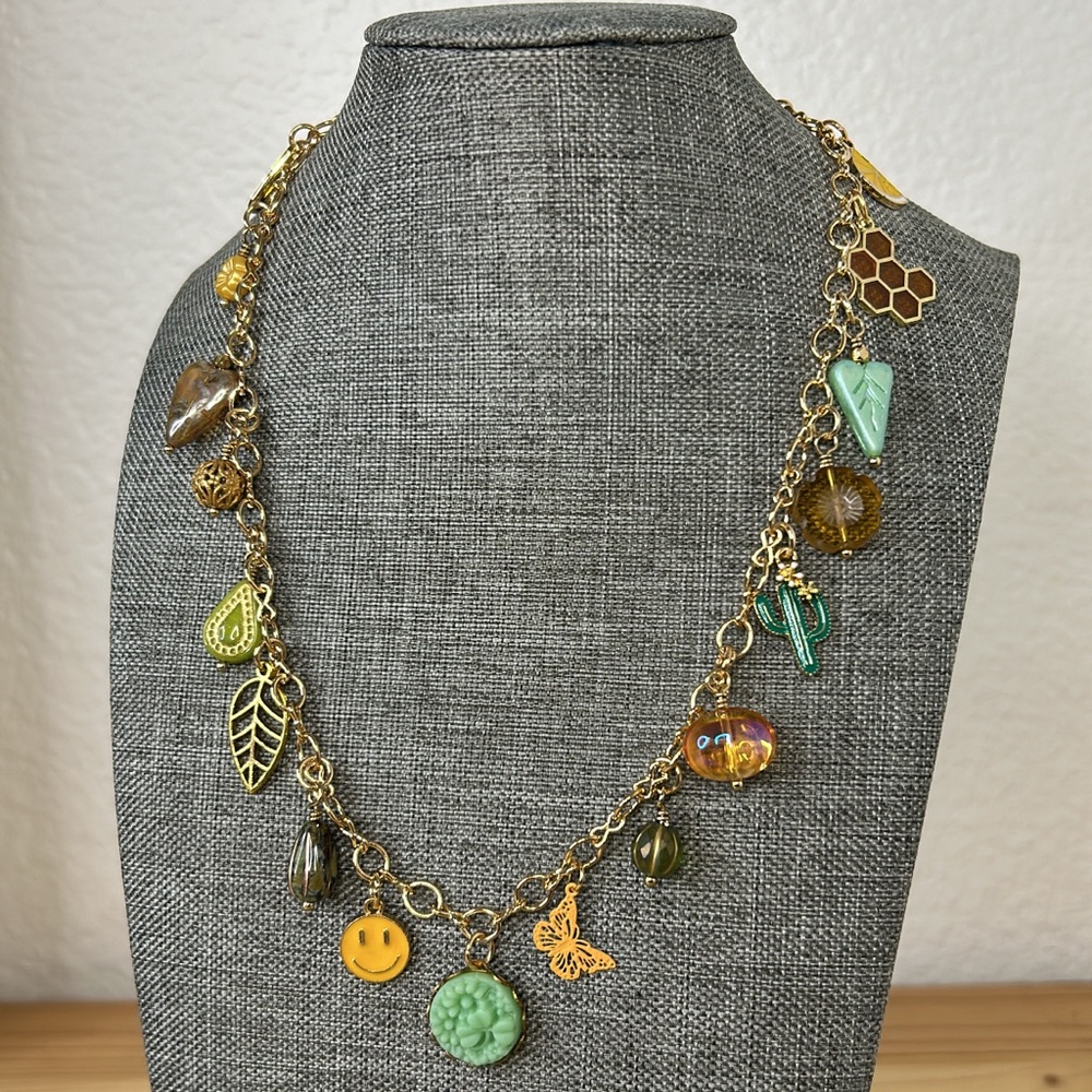 OOAK handmade charm necklace ✨